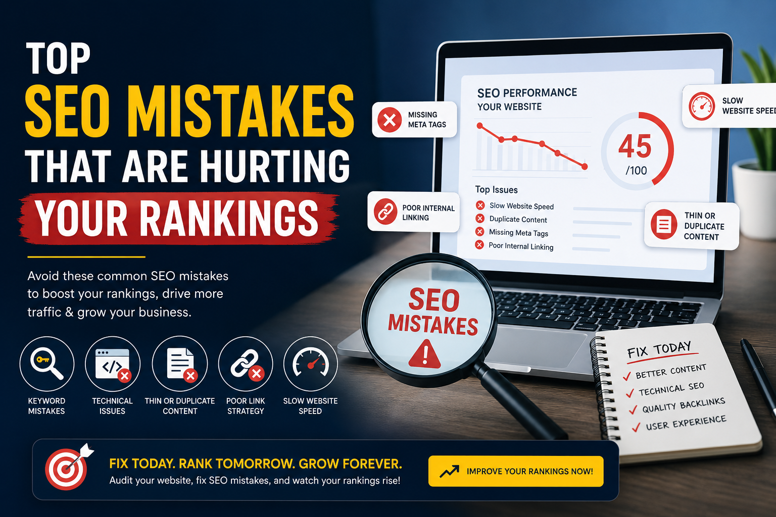 seo mistakes