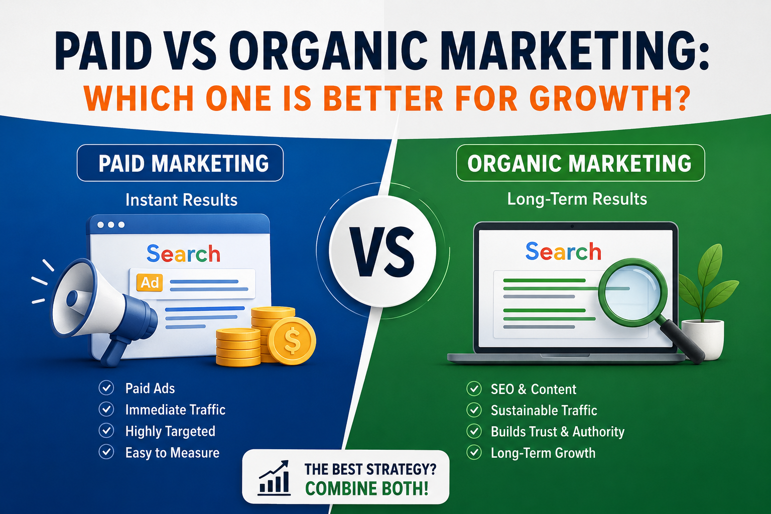 paid vs organic