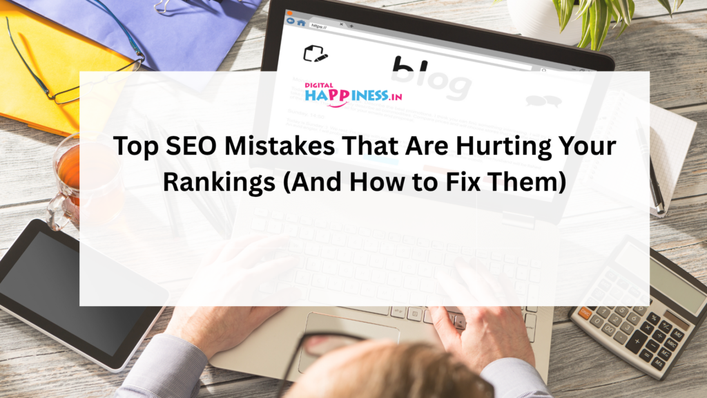 seo mistakes