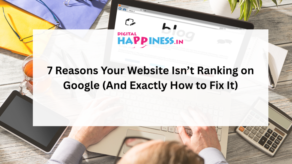 website google rankings