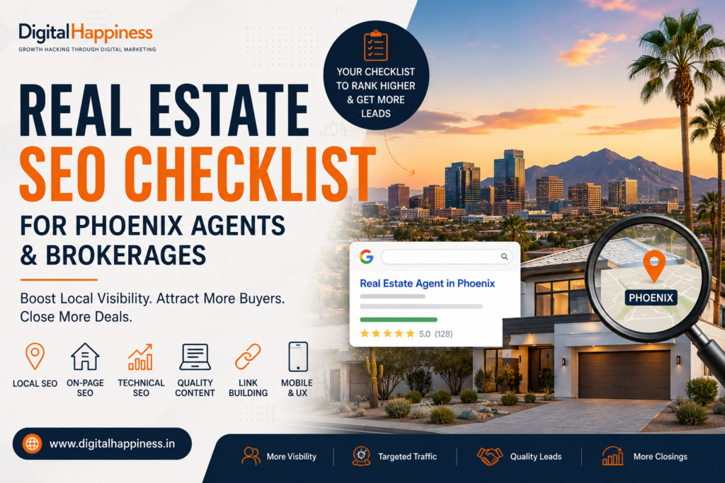 Real Estate SEO Checklist for Phoenix Agents & Brokerages